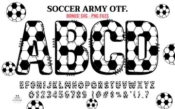 Free Soccer Fonts for Design & Fan Projects