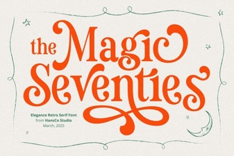 Magic Seventie Font: Creative Design Project Ideas