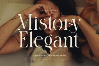 Mistory Elegant Font: Design & Project Inspiration